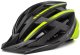 Wozinsky Kask rowerowy MTB z odpinanym daszkiem tylną lampką USB 57-62 cm - czarno-żółty 4
