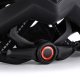 Wozinsky Kask rowerowy MTB z odpinanym daszkiem tylną lampką USB 57-62 cm - czarny (1033267) 7