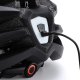Wozinsky Kask rowerowy MTB z odpinanym daszkiem tylną lampką USB 57-62 cm - czarny (1033267) 9