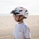 Wozinsky Kask rowerowy dziecięcy MTB z odpinanym daszkiem 52-56 cm - różowy (1033260) 4