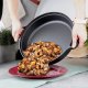 Patelnia NAVA Żeliwna Głęboka Gaz Indukcja Grill Solidna Trwała ORION 30 cm 4