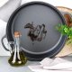 Patelnia NAVA Żeliwna Głęboka Gaz Indukcja Grill Solidna Trwała ORION 30 cm 6