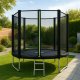 Trampolina ogrodowa Virtufit VIRTUFIT TRAMPOLINA Z SIATKĄ BEZPIECZEŃSTWA 251 CM 2