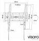 Grape Visaro WMT75 Tilting Wall Mount for 43"-75" TVS, Black 2
