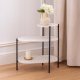 Home Styling Collection Stolik 3-poziomowy FRONTI,  64 x 33 x 63 cm 3