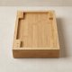 Ikonka Wisząca szafka na klucze KIZU, 19 x 27 x 6 cm, bambus 10