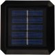 GreenBlue Lampa solarna LED na słupek GreenBlue, 100x100mm, daszek kopertowy, 3200K, GB128 WW 3