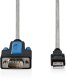 Kabel USB Digitus USB-A - RS-232 1.8 m Przezroczysty (DA-70170) 3