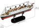 Piececool Piececool Puzzle Metalowe Model 3D - Statek Titanic 7