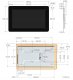 Dahua Technology Wyświetlacz 7" IPS 720x1280 interfejs DSI Pojemnościowy Panel dotykowy 7