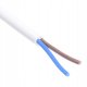 Przewód TreQ Przewód OMY 2x1 okrągły, biały, linka Elektrokabel OMY 2x1mm2 100m 10