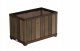 Lumarko KETER DONICZKA DECO RECTANGLE PLANTER WALNUT 1