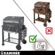 Kaminer Grill ogrodowy z pokryw 116x70x110cm Kaminer 15