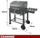 Kaminer Grill ogrodowy z pokryw 116x70x110cm Kaminer 4