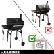 Kaminer Grill ogrodowy z pokryw 82x51x117cm Kaminer 12