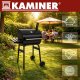 Kaminer Grill ogrodowy z pokryw 82x51x117cm Kaminer 5