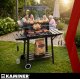 Kaminer Grill ogrodowy z pokrywą 93x41x86cm 9