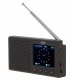 Radio Adler Radio kuchenne przenośne LCD FM bluetooth zegar RDS USB LCD 3