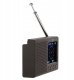 Radio Adler Radio kuchenne przenośne LCD FM bluetooth zegar RDS USB LCD 5