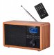 Radio Adler Radio kuchenne bluetooth DAB MP3 LCD USB SD pilot budzik 2