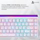 Klawiatura Ajazz NK68 Red Switch White USB-C 12