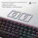 Klawiatura Ajazz NK68 Red Switch Black USB-C 7