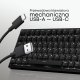 Klawiatura Ajazz AK820 Red Switch Black USB-C 4
