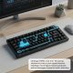 Klawiatura Ajazz AK820 Red Switch Black USB-C 12