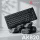 Klawiatura Ajazz AK820 Red Switch Black USB-C 3
