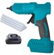 Pistolet do kleju Akumulatorowy Bezprzewodowy Pistolet do Kleju na Gorąco 11mm 100W + Wkłady 4