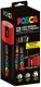 Posca POSCA Shaped metal tin - med 13 stk. POSCA pens 3