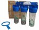 Aquafilter Filtr wody narurowy 3 STOPNIOWY na Cały Dom 1'' Potrójny Filtr Wodny 1 CAL 8