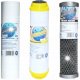 Aquafilter WKŁADY DO FILTRA WODY NA CAŁY DOM 3 STOPNIOWEGO FCPS20 FCCST FCCBL-S 1