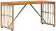 Garden4You vidaXL Stół na Zewnątrz 80 x 40 x 40 cm Stal i poli rattan 2