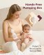 Momcozy Momcozy YN08 (XL) | Biustonosz do laktatora typu Hands-Free | Beżowy 2