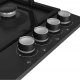 Płyta grzewcza Beko Płyta gazowa Beko HIAW64225SB 60 cm Zabudowa 7800 W Żeliwne ruszty Wok 7
