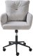 Krzesło biurowe Beliani Krzesło obrotowe ALPINE Szary 5