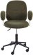 Krzesło biurowe Beliani Krzesło biurowe boucle ciemnozielone MORAGA 5