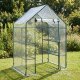 Majowo Mini szklarnia foliowa z półkami MIVA, 143 x 73 x 195 cm 3