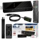 Tuner TV Blow DEKODER TV DVB-T2 TUNER HEVC H.265 MINI STICK FULL HD PILOT HDMI USB ZESTAW 1