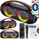 Głośnik Blow MOCNY GŁOŚNIK BLUETOOTH PRZENOŚNY BOOMBOX MIKROFON PILOT USB SD FM KARAOKE 16