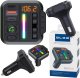 Transmiter FM Blow TRANSMITER SAMOCHODOWY BLUETOOTH 5.3 FM RGB ŁADOWARKA PD 20W QC 3.0 USB-C 10