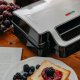 Opiekacz Camry OPIEKACZ DO KANAPEK 2w1 PANINI Grill Elektryczny Toster 1400W NON-STICK 9