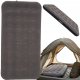 JiLong MATERAC FLOKOWANY 1-OSOBOWY SZARY 191x99x22CM 24638 2