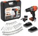 Wiertarko-wkrętarka Black&Decker Wiertarko-wkrętarka Black Decker BCD383D2XK-QW 2