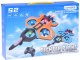 Dron Jokomisiada Zdalnie sterowany Dron RC LED 360 flip światła LED łatwe sterowanie RC0755 EDUKAMP 12