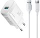 Ładowarka Joyroom Ładowarka sieciowa Joyroom JR-TF4 18W z kablem 3 A USB-A - USB-C 1m - biała 1