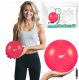 Medi Sleep Mała piłka do pilatesu, ćwiczeń 20 cm, czerwona Medi Sleep 1