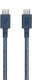 Kabel USB Native Union Native Union Belt Cable (USB-C - USB-C) 1,2m, navy 1