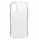 OBAL:ME TPU Cover for Apple iPhone 16 Transparent 2